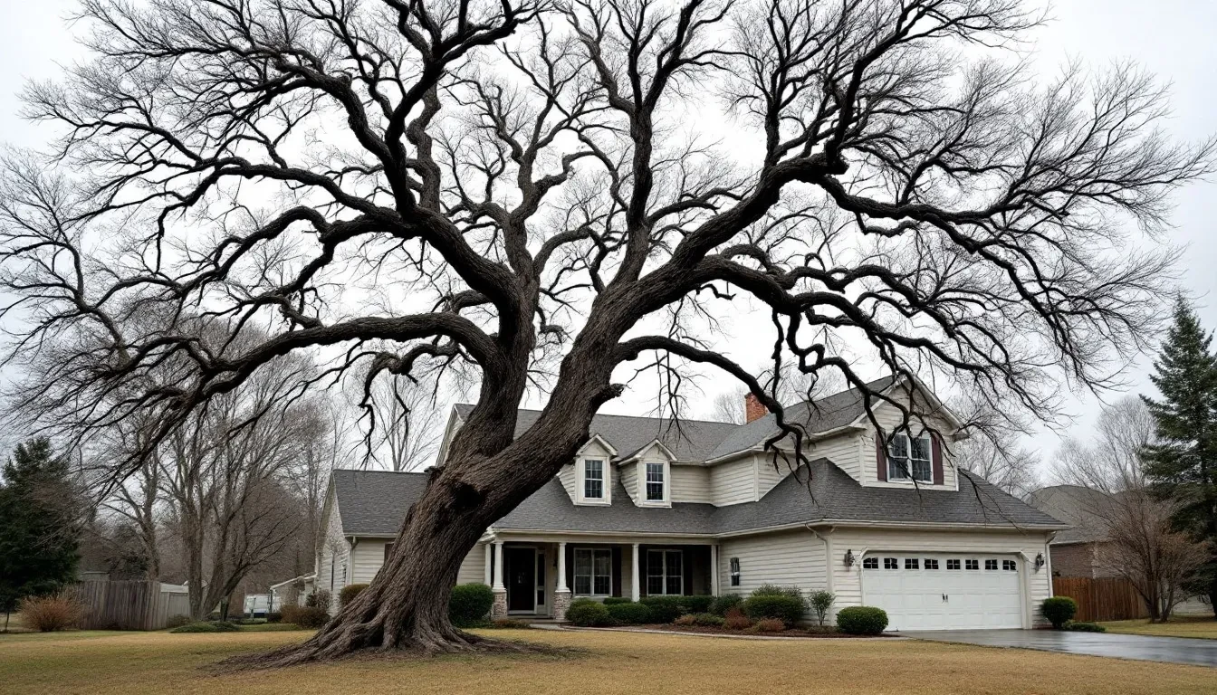 Oak Tree Trimming in Montgomery