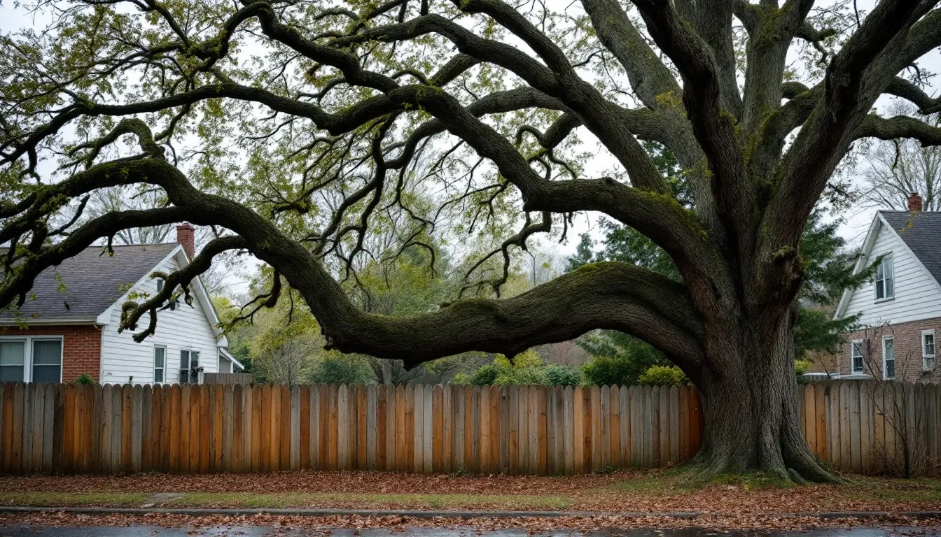 Overgrown Tree Trimming in Montgomery